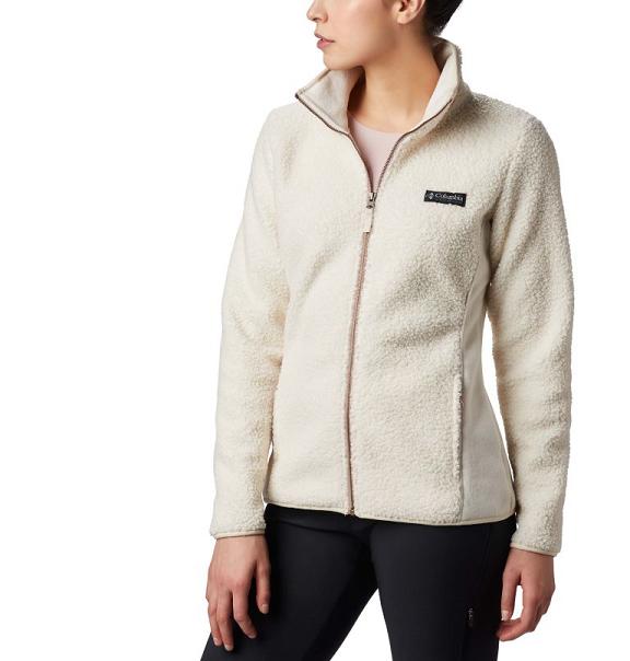 Columbia Panorama Fleece Jacket White For Women's NZ87935 New Zealand